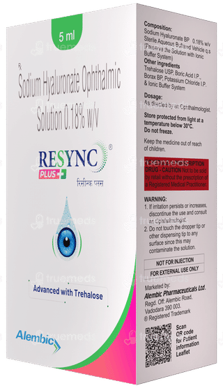 Resync Plus Ophthalmic Solution 5Ml